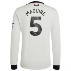 Manchester United Maguire 5 Tredjetrøje 2024-25 Langærmet Fodboldsæt