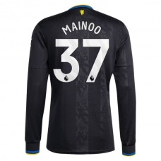 Manchester United Mainoo 37 Tredjetrøje 2025-26 Langærmet Fodboldsæt