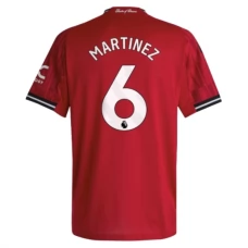 Manchester United Martinez 6 Hjemmebanetrøje 2025-26 Fodboldsæt