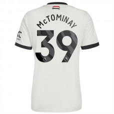 Manchester United McTominay 39 Tredjetrøje 2024-25 Fodboldsæt