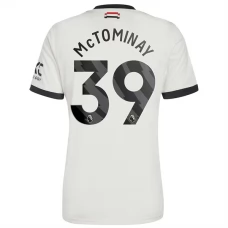 Manchester United McTominay 39 Tredjetrøje 2024-25 Fodboldsæt