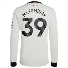 Manchester United McTominay 39 Tredjetrøje 2024-25 Langærmet Fodboldsæt