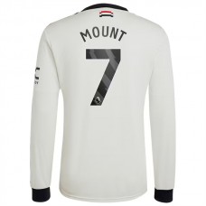 Manchester United Mount 7 Tredjetrøje 2024-25 Langærmet Fodboldsæt