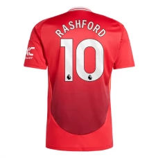 Manchester United Rashford 10 Hjemmebanetrøje 2024-25 Fodboldsæt