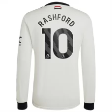 Manchester United Rashford 10 Tredjetrøje 2024-25 Langærmet Fodboldsæt