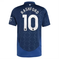Manchester United Rashford 10 Udebanetrøje 2024-25 Fodboldsæt