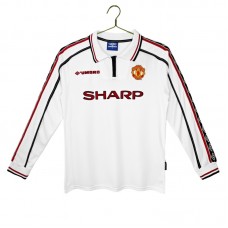 Manchester United Retro Udebanetrøje 1998-99 Langærmet