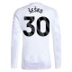 Manchester United Šeško 30 Udebanetrøje 2025-26 Langærmet Fodboldsæt