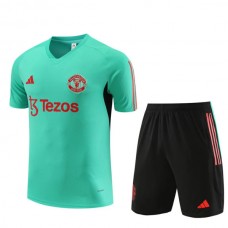 Manchester United Trænings T-Shirt Sæt 2023-24 - Grøn