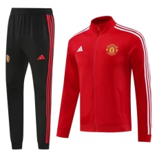 Manchester United Træningsjakke Sæt 2024-25 - Rød