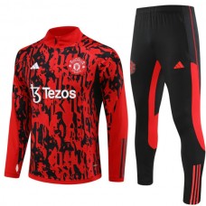 Manchester United Træningssæt 2023-24 - 1-4 Zip Camouflage