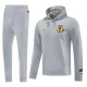Manchester United Træningssæt 2025-26 - Hoodie Grå