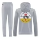 Manchester United Træningssæt 2025-26 - Hoodie Grå