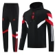 Manchester United Træningssæt 2025-26 - Hoodie Sort