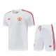 Manchester United Træningssæt(Trøje+Shorts) 2026-27 Hvid