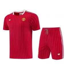 Manchester United Træningssæt(Trøje+Shorts) 2026-27 Rød