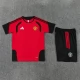 Manchester United Træningssæt(Trøje+Shorts) 2026-27 Rød