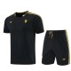Manchester United Træningssæt(Trøje+Shorts) 2026-27 Sort