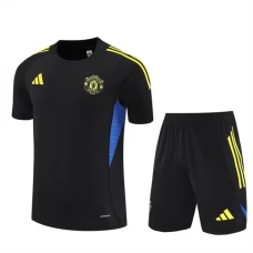 Manchester United Træningstrøje Sæt 2025-26 - Shorts Sort