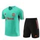 Manchester United Træningstrøje Sæt Børn 2023-24 - Shorts Grøn