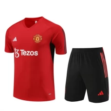 Manchester United Træningstrøje Sæt Børn 2023-24 - Shorts Rød