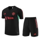 Manchester United Træningstrøje Sæt Børn 2023-24 - Shorts Sort