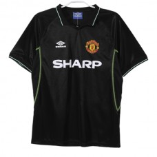 Manchester United Tredjetrøje Retro 1998-99 Fodboldsæt