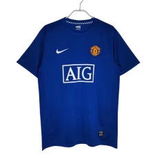 Manchester United Tredjetrøje Retro 2008-09 Fodboldsæt