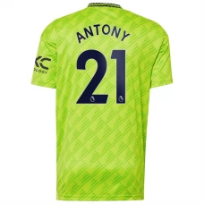 Manchester United Trøje 2022-23 Antony 21 Tredjetrøje