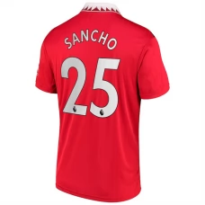 Manchester United Trøje 2022-23 Jadon Sancho 25 Hjemmebanetrøje