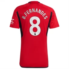 Manchester United Trøje 2023-24 B.Fernandes 8 Hjemmebanetrøje