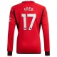 Manchester United Trøje 2023-24 Fred 17 Langærmet Hjemmebanetrøje