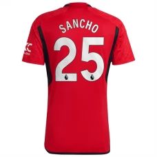 Manchester United Trøje 2023-24 Jadon Sancho 25 Hjemmebanetrøje