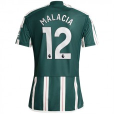 Manchester United Trøje 2023-24 Malacia 12 Udebanetrøje