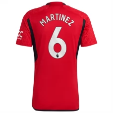 Manchester United Trøje 2023-24 Martinez 6 Hjemmebanetrøje