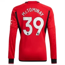 Manchester United Trøje 2023-24 McTominay 39 Langærmet Hjemmebanetrøje