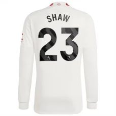 Manchester United Trøje 2023-24 Shaw 23 Langærmet Tredjetrøje