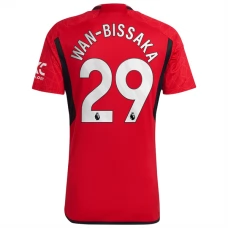 Manchester United Trøje 2023-24 Wan-Bissaka 29 Hjemmebanetrøje