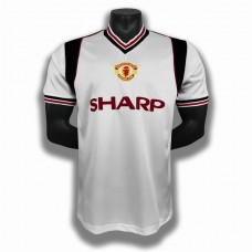Manchester United Udebanetrøje Retro 1985-86 Fodboldsæt
