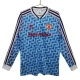 Manchester United Udebanetrøje Retro 1990-92 Langærmet Fodboldsæt