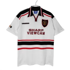 Manchester United Udebanetrøje Retro 1998-99 Fodboldsæt