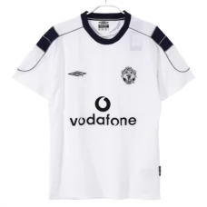 Manchester United Udebanetrøje Retro 2000-01 Fodboldsæt