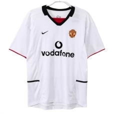Manchester United Udebanetrøje Retro 2002-03 Fodboldsæt