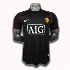 Manchester United Udebanetrøje Retro 2007-08 Fodboldsæt