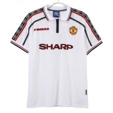 Manchester United Udebanetrøje Special Edition Retro 1998-99 Fodboldsæt