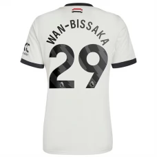 Manchester United Wan-Bissaka 29 Tredjetrøje 2024-25 Fodboldsæt