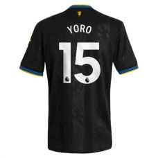 Manchester United Yoro 15 Tredjetrøje 2025-26 Fodboldsæt