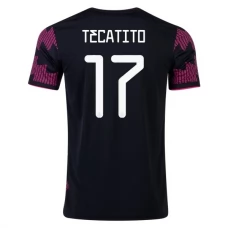 Mexico Landsholdstrøje 2021 Tecatito 17 Hjemmebanetrøje