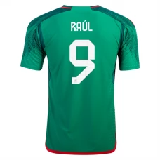 Mexico VM Trøje 2022 Raul 9 Hjemmebanetrøje