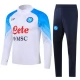 Napoli Træningssæt 2023-24 - 1-4 Zip Hvid
